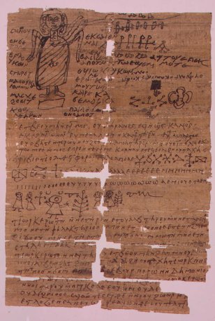 Demotic Magic Spell on Papyrus Paper - Ancient Egyptian Replica –  Egyptology Lessons